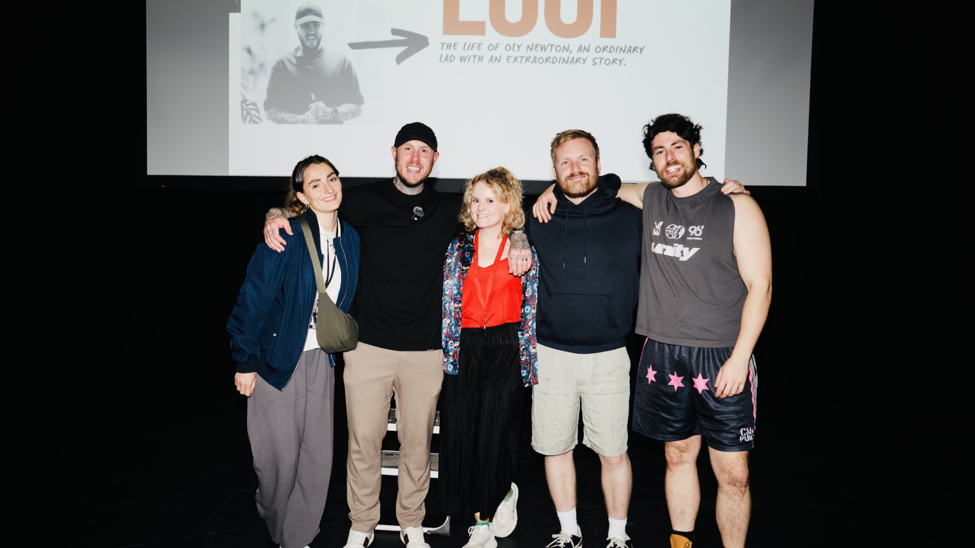 LOOP crew, after the show